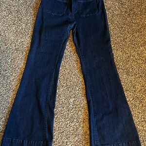 Classic Blue Women's Jeans Life in Progress wide leg ladies jeans size 29